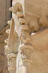 Decorazione scultorea Rich del Chiostro, Cattedrale di Burgos, Spagna.