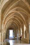 Chiostro Alto, una delle più belle chiostro gotico della Spagna, Burgos, Spagna.