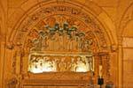 Tomba del obispo don Rodrigo, Cattedrale di León, Spagna.