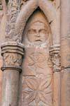 Costruttore di umorismo, Cattedrale di León, Spagna.
