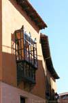 Balcone adattata al clima rigido di León, Spagna.