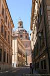 In Calle Cardenal Pla y Deniel, Salamanca, Spagna.
