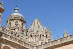 Torre del Gallo e Torre de la Cattedrale Nueva, Salamanca, Spagna.