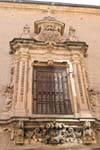 Finestra molto ornato, Calle Bordadores, Salamanca, Spagna.