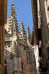 Fuori una delle cappelle, Cattedrale di Segovia, Spagna.