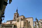 Pan della chiesa di San Martin, Segovia, Spagna.