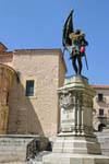 Statua di Juan Bravo, Segovia, Spagna.