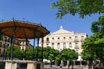 Teatro Juan Bravo, da Plaza Mayor, Segovia, Spagna.