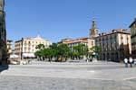 Plaza Mayor, Segovia, Spagna.