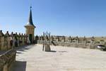 Piattaforma sopra l'armeria, Segovia Alcazar, Spagna.
