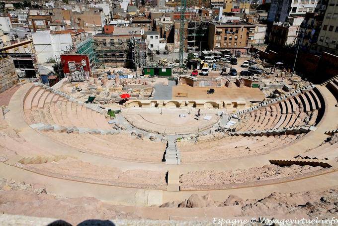 Restauro del Teatro romano di Cartagena - Spagna