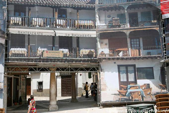 Chinchon, Passage Plaza Mayor - Spagna