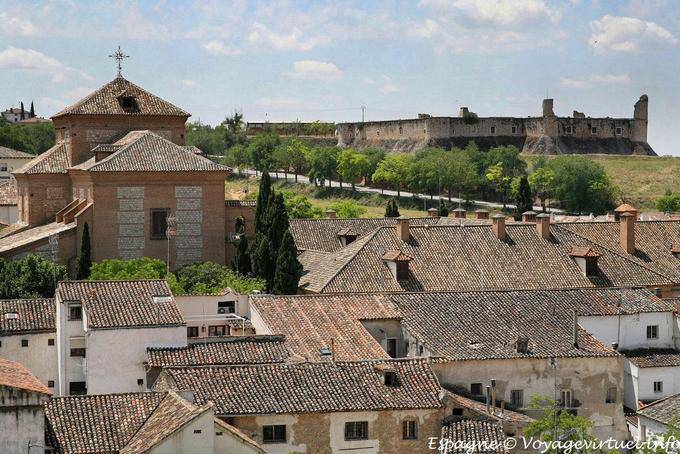 Chinchon, Château-Fort rovine - Spagna