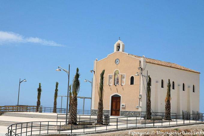 Costa Calida, piccola cappella in riva al mare - Spagna