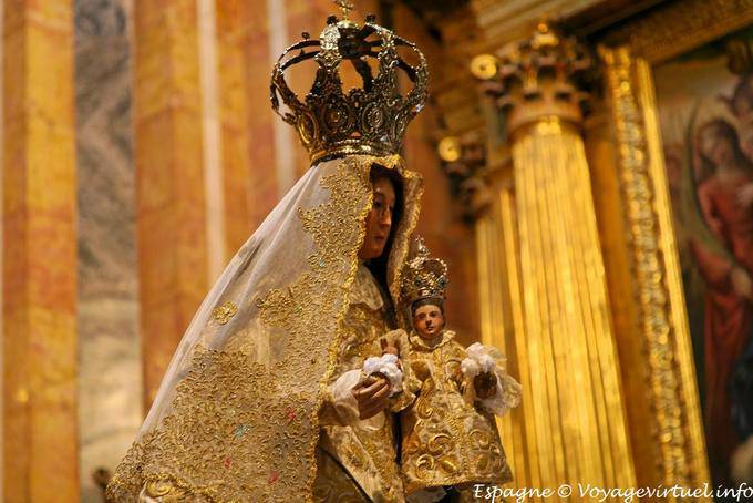 Cuenca, NS Cattedrale de Gracia, Vergine Incoronata - Spagna