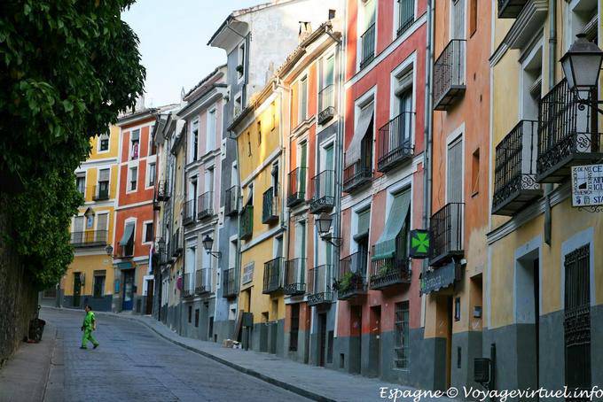 Cuenca, strade colorate - Spagna