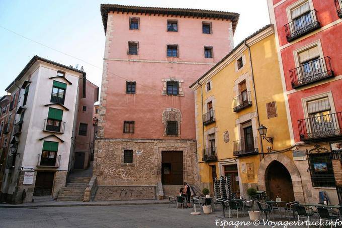 Cuenca, nella Plaza Mayor - Spagna