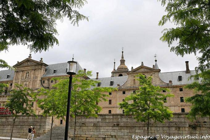 Escorial, un'altra vista del monastero - Spagna