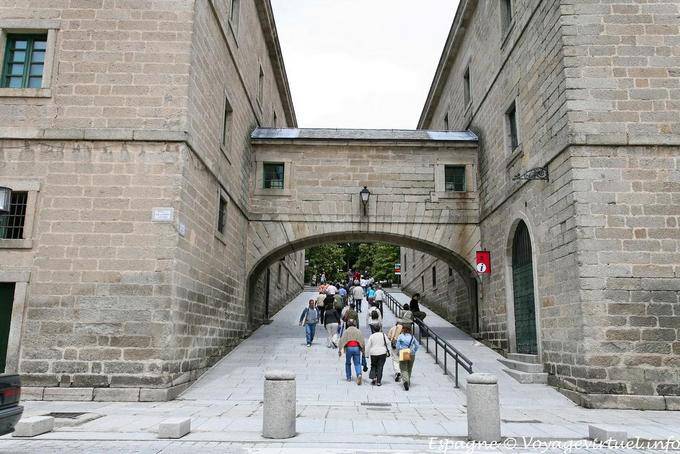 Escorial, il passaggio tra gli edifici - Spagna