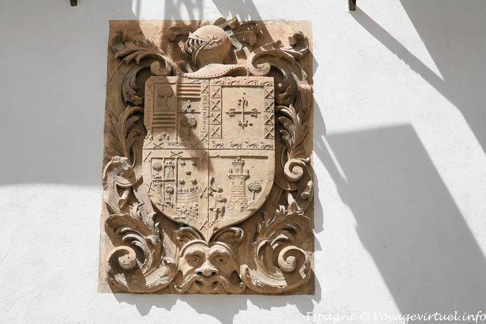 Lorca, stemma sul muro - Spagna
