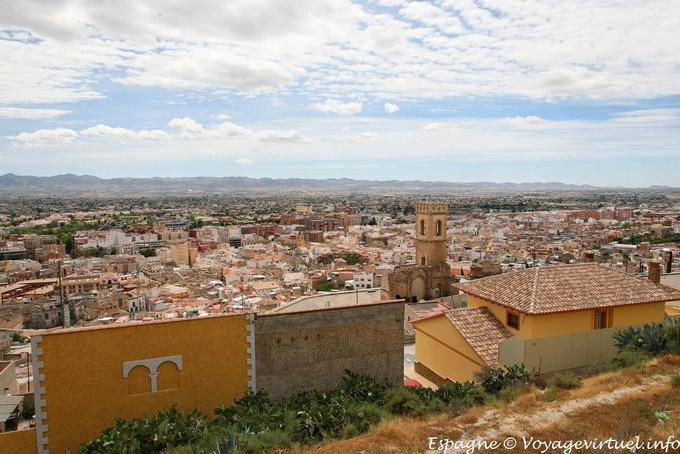 Lorca, Vista dal Castillo - Spagna