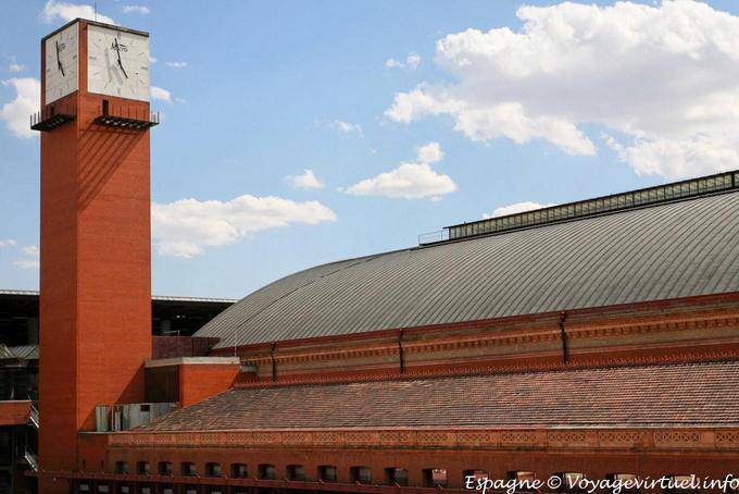 Madrid Atocha orologio della stazione - Spagna