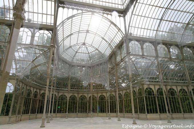 Madrid, Parque del Buen Retiro, all'interno del Crystal Palace - Spagna