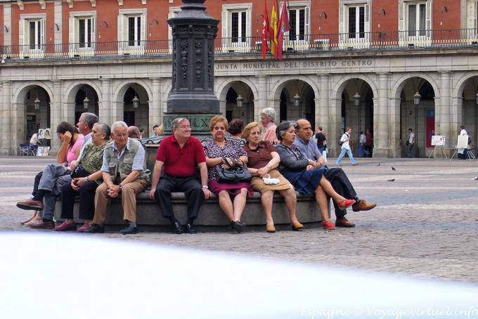 Madrid, Plaza Mayor, ex Circolo - Spagna