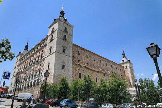 Toledo Alcázar, panoramica - Spagna