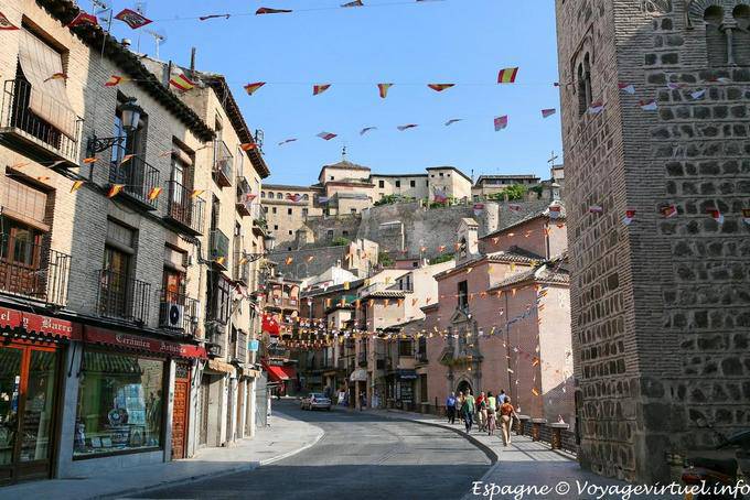 Toledo, Calle de Arrabal - Spagna