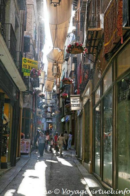 Toledo, Calle de la Silberta - Spagna