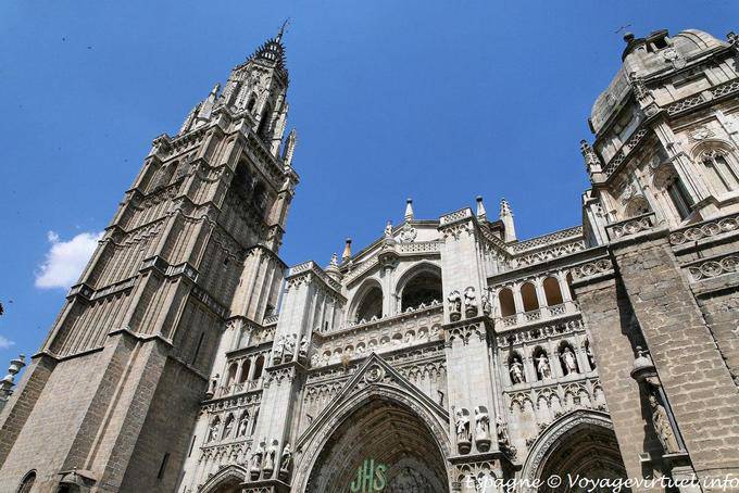 Cattedrale di Toledo, un'altra panoramica - Spagna