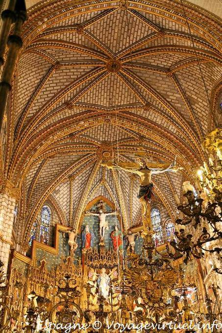 Cattedrale di Toledo volta della Capilla Mayor - Spagna