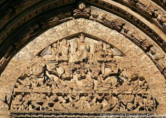 Cattedrale di Toledo facciata dettaglio - Spagna