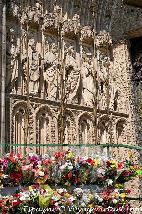 Cattedrale di Toledo, close-up entry - Spagna