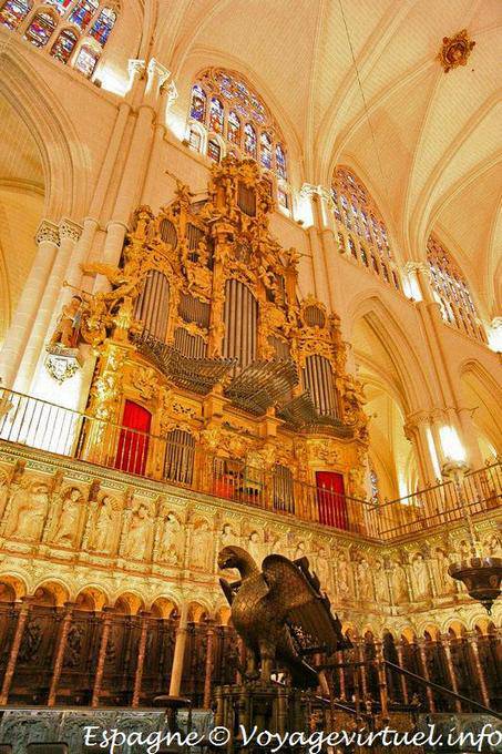 Cattedrale di Toledo, i grandi organi - Spagna