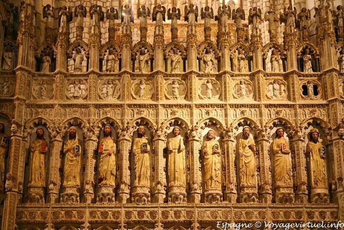 Cattedrale di Toledo, dettagli magnificenza - Spagna
