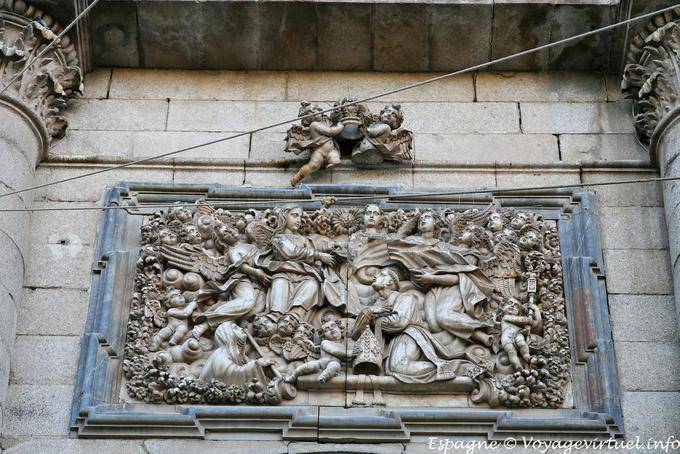 Toledo, dettaglio della Iglesia gesuiti - Spagna