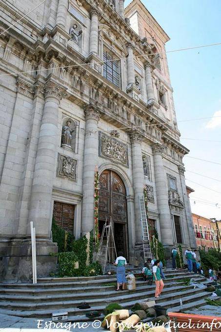 Toledo Chiesa facciata dei gesuiti - Spagna