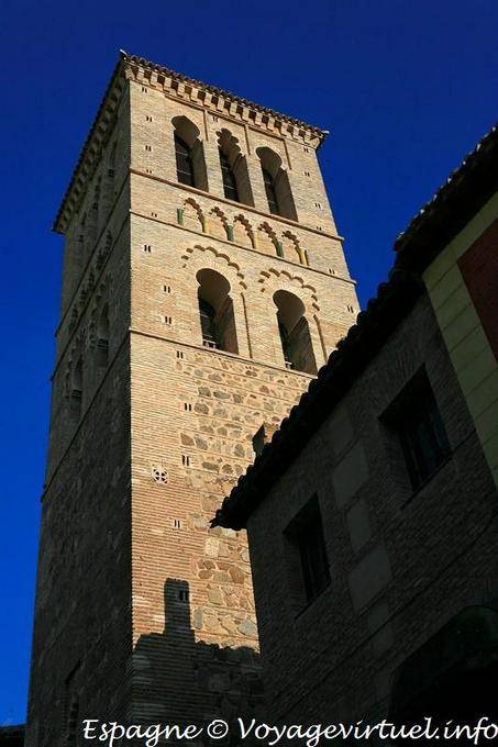 Toledo, campanile della Iglesia Santo Tome - Spagna