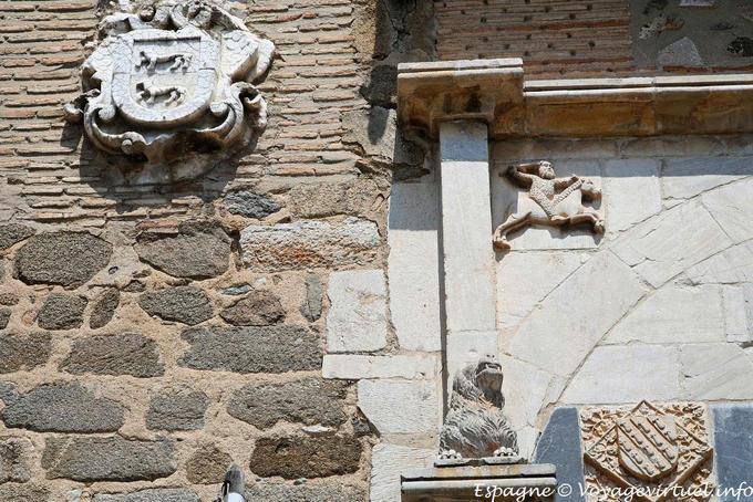 Toledo, Junta de Communidades, dettagli architettonici - Spagna