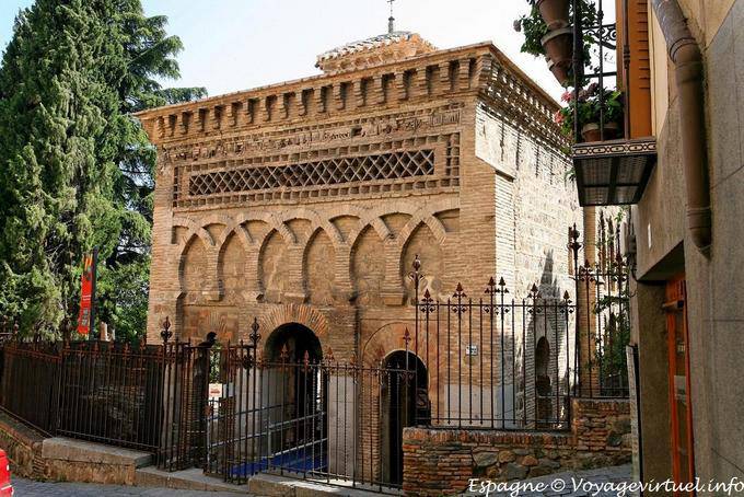 Veduta della moschea di Bab al-Mardum, Mezquita Cristo de la Luz, Toledo - Spagna