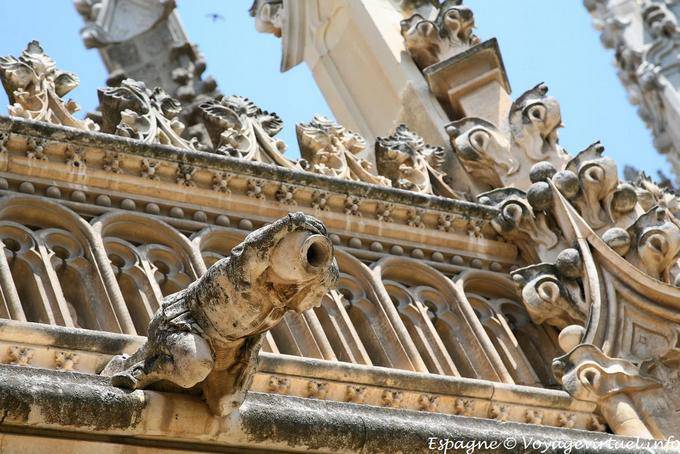 Toledo Gargoyle di Monasterio San Juan de Los Reyes - Spagna