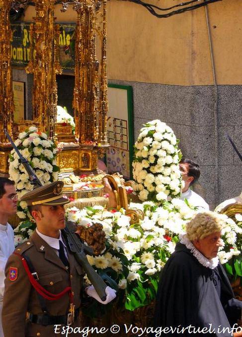 Custodia, orafo ostensorio processione del Corpus Domini a Toledo - Spagna