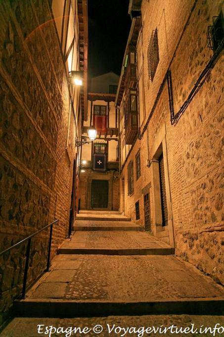 Toledo, marce di strada, notte - Spagna