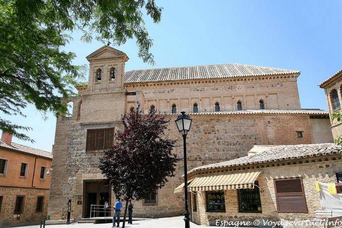 Veduta esterna del El Transito Synagogue Toledo - Spagna