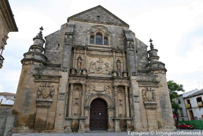 Úbeda, facciata della Sacra Capilla del Salvador - Spagna