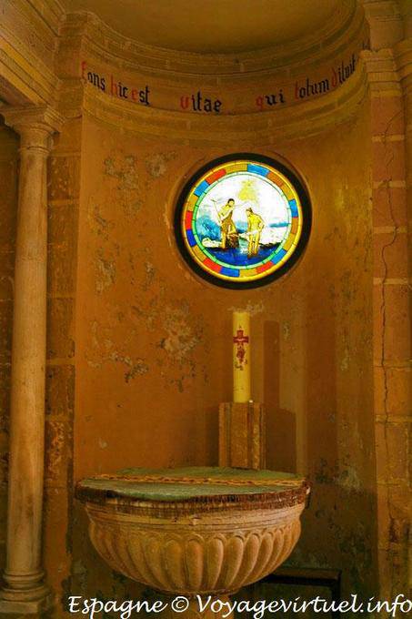 Úbeda, fonte battesimale di San Pablo - Spagna