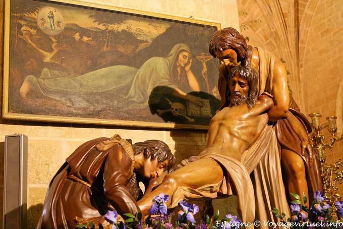 Úbeda, Iglesia de San Pablo, alzando di Cristo - Spagna