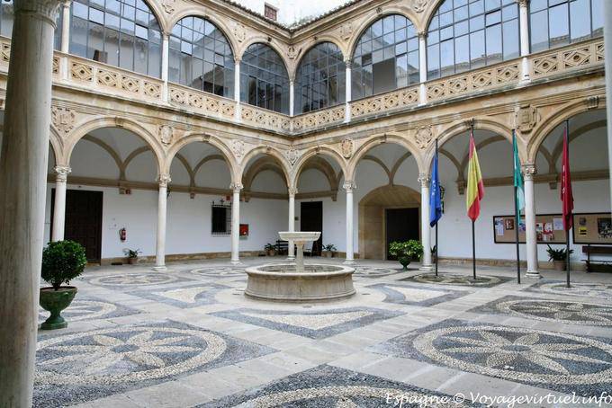 Úbeda, Patio de la Casa de Los Torres - Spagna